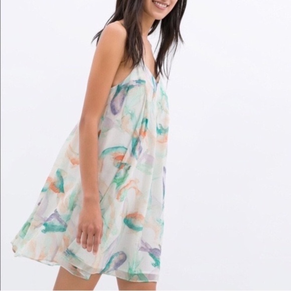 Zara Basic | Koi Fish Dress Small
